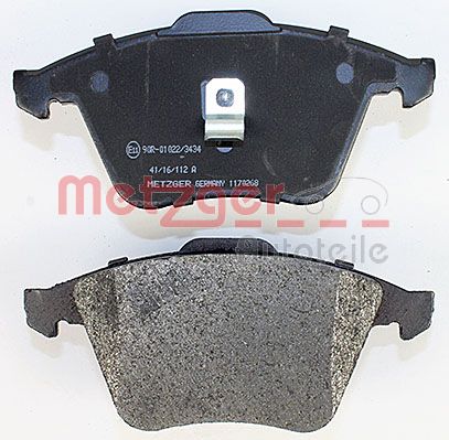 METZGER 1170268 Bremsbelagsatz, Scheibenbremse